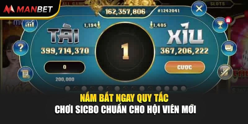Nắm bắt ngay quy tắc chơi sicbo chuẩn cho hội viên mới